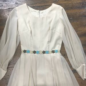Vintage 70s maxi dress